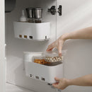 Kitchen Storage Shelf Push Drawer Hanging Storage Basket Under Sink Drawer