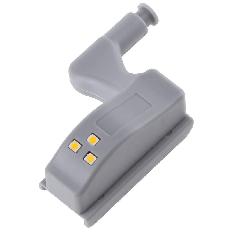Universal 0.25W LED Hinge Sensor Light for Cabinet Kitchen Bedroom(White) Newly