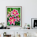 5D DIY Diamond Painting Full Round Drill Calla Lily Wall Decor Rhinestone Art