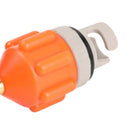 Rowing Boat Air Valve Adaptor Kayak Pump Adapter for SUP Board (Orange)