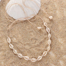 Jewelry Women Gifts Shell Necklace Handmade Beach Seashell Chain Bib Choker