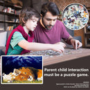 1000pcs Lion Cat Paper Puzzles Toys Kids Adults Educational Jigsaw Picture