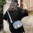 Women Simple Crossbody Money Bag Cute Casual Satchel Girls Zipper Shoulder Pouch