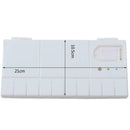 Creative Art Palette Plastic Watercolor Clamshell Paint Supplies Tools Art I9H2