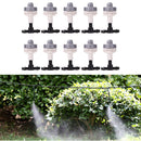 10pcs Atomizing Nozzle Sprinkler Garden Irrigation Dripper Sprayer (D)