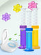 Toilet Deodorant Bathroom Spray Air Freshener Bowl Flower Gel Cleaner C8E1