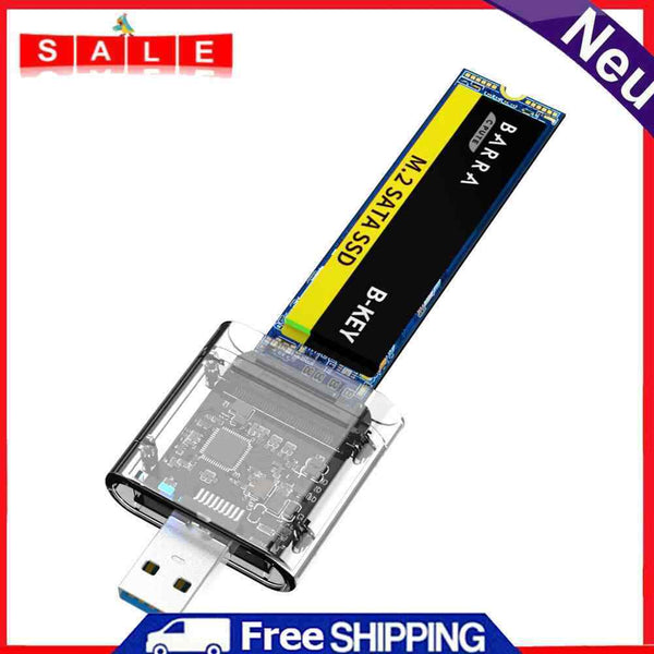 M2 SSD Case SATA Chassis Gen 1 USB 3.0 Adapter Disk Box for SATA M.2 SSD NGFF