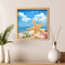 5D Diamond Painting DIY starfish Full Drill Round Wall Picture Newly