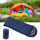 Ultralight Outdoor Sleeping Bag 4 Season Travel Sleeping Bag (Navy Blue)