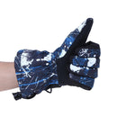 Winter Ski Gloves Waterproof Windproof Warm Gloves Male(Style 1)(L)
