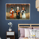 1000pcs Three Hugged Foxes DIY Jigsaw Jigsaw Art Picture Decoration Kids Gift