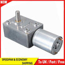 DC 12V Gear Speed Reduction Motor High Torque Turbine Geared Motor (10rpm)
