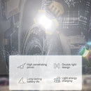 Outdoor Emergency Camping Rechargeable Flashlight Searchlight Portable Work Lamp