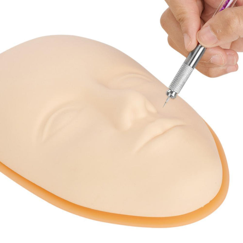Silicone Tattoo Practice Skin Body Eyebrow Lip Microblading Makeup Tools