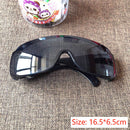 Motorcycle Cycling Sunglasses Dust Windproof Eye Protection Goggles (Black)