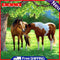 5D DIY Full Drill Diamond Painting Horse Cross Stitch Mosaic Craft Wall Arts Kit