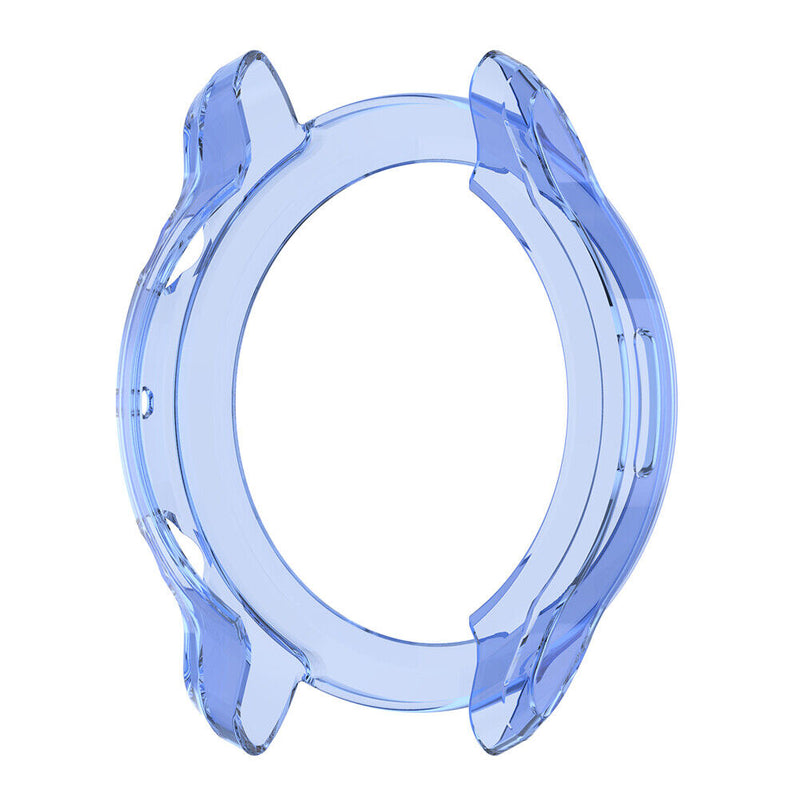 Soft TPU Case for TicWatch Pro 3 Pro 3 Lite Smartwatch Accessories (Blue)