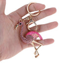 Micolot animal bird key chains for car crystal rhinestone bag pendant Fra