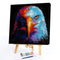 Eagle Frameless Picture Oil Paint By Numbers Hand Painted Picture for Bedroom