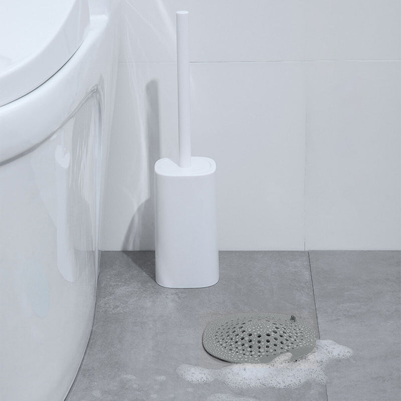 Kitchen Sink Strainer & Bathroom Shower Sink Stopper Covers (Dark Grey)