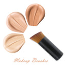 Professional Foundation Makeup Brush Inclined Top Concealer Powder Brushes Newly