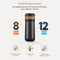 with Filter Self-Lock Espresso Coffee Tea Maker 320ML French Press Coffee Maker