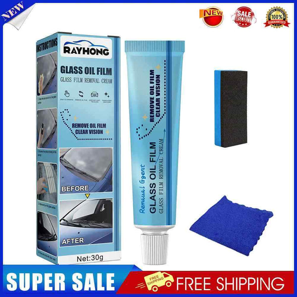 #A Rayhong Glass Oil Film Removing Paste Glasses Cleaners Polish Agent for Windo