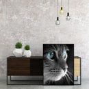 Cat Frameless Picture Oil Paint By Numbers Hand Painted Picture for Bedroom
