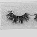 Makeup Tools Eye Lashes Extension False Eyelashes 100% Real Mink Fur Cross Long