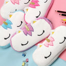 Key Chain Pendant Plush Pencil Case Unicorn Pen Bag Coin Purse Makeup Pouch