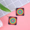 5D DIY Diamond Painting Earrings Double-sided Square Drop Earrings (RZ009) Newly