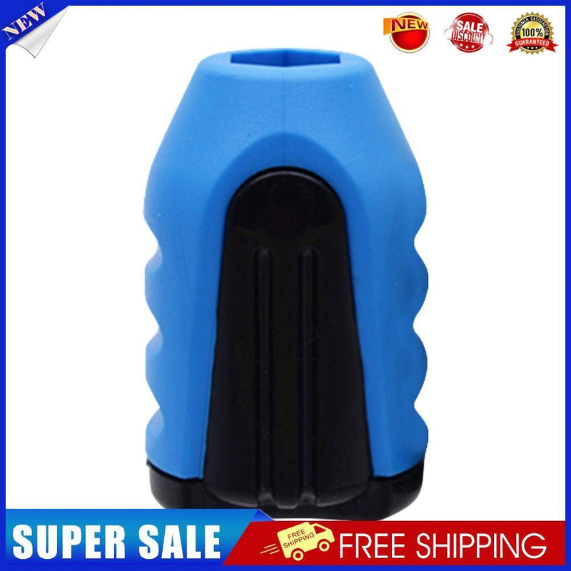 Strong Magnetizer Drill Bit Magnetic Ring Magnet Screwdriver Bits (Blue)