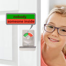 Partition Door Lock Door Lock Toilet Convenient Lock Tool Stainless Steel