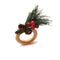 Wooden Napkin Ring Handicraft Pine Cones Napkin Holder Christmas Napkin Rings