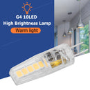 12V AC/DC G4 LED Lamp Bulb 2W SMD2835 10LED Chandelier Light Bulb (WW) Newly
