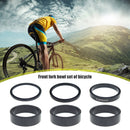 CANSUCC 6pcs/set Bicycle Front Fork Washer MTB Bike Headset Spacer 2/3/5/10