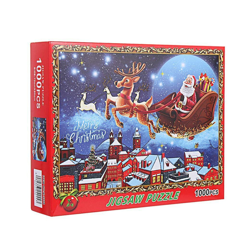 Education Brain Puzzle Game Halloween Puzzle Christmas  Puzzle Paper Jigsaw