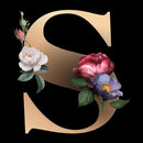 5D DIY Diamond Painting Flower Letter Full Round Drill Mosaic Kit Wall Pictur