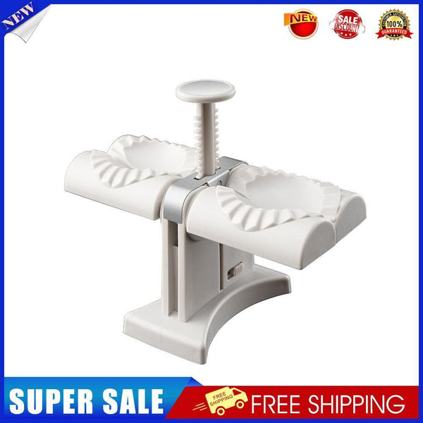 Double Head Semi Automatic Dumpling Mould DIY Jiaozi Maker Kitchen Tools