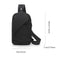 Durable Student Men Travel Chest Bag Diagonal Bag Shoulder Bags High Capacity