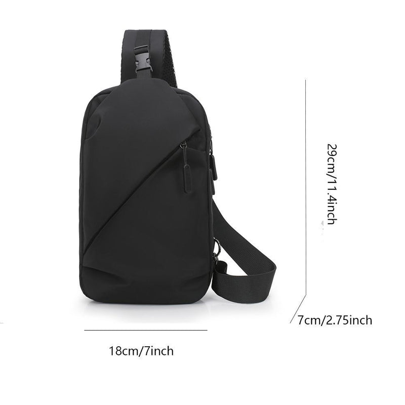 Durable Student Men Travel Chest Bag Diagonal Bag Shoulder Bags High Capacity