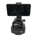 YT-1000 Motorized Pan Tilt Tripod Head with Quick Release Plate + Phone Holder