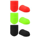 RISK 2pcs Bike Brake Shift Lever Cover Bicycle Protective Sleeve (Red)