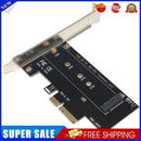 SSU EM2-5001 PCI-E 3.0 X4 to NVMe M.2 NGFF M Key SSD Riser Expansion Card
