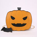 Fashion Cute Glitter Pumpkin Shape Chain Shoulder Bag Women Small Messenger Bags