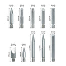 Stencil Pyrography Marking Wood Burning Pen Tips Kit Soldering Iron Head Set
