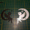Angel on Moon Metal Cutting Dies Scrapbook Embossing Paper Craft Card Cut I2J9