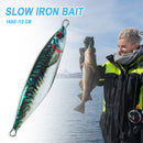 S Shaped Luminous Fishing Lure 12cm 160g Metal Artificial Bait (JIG81-1)