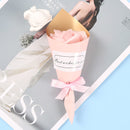 Soap Rose Flower Bouquet Artificial Rose Flower for Women Girl (Pink Rose) Newly