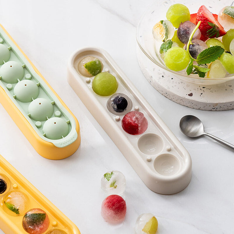 Plastic Ice Cube Molds Homemade Frozen Home Bar Ice Tray Ice Hockey Making Molds